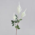 Planta artificial de loto azucena, tallo único con 3 flores, 103 cm, decoración de interior rustica y elegante
