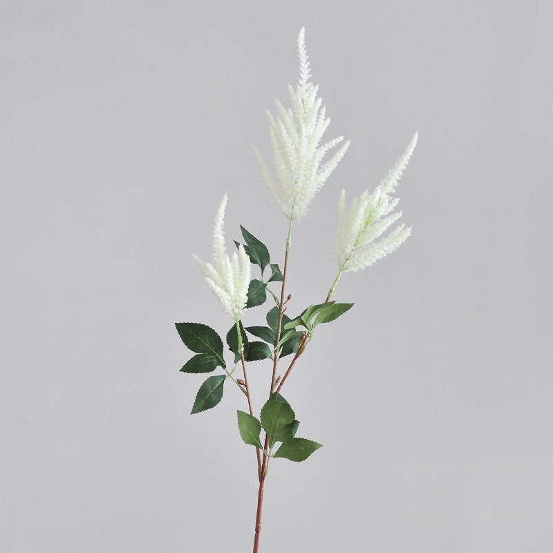 Planta artificial de loto azucena, tallo único con 3 flores, 103 cm, decoración de interior rustica y elegante