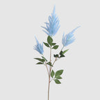 Planta artificial de loto azucena, tallo único con 3 flores, 103 cm, decoración de interior rustica y elegante