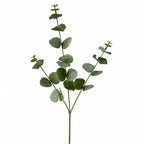 3 Ramas de Eucalipto Artificial, 45 cm, Decoración Hogar, Bodas y Eventos