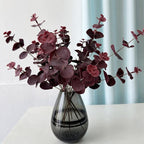 3 Ramas de Eucalipto Artificial, 45 cm, Decoración Hogar, Bodas y Eventos