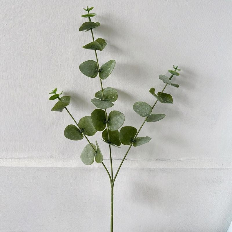 3 Ramas de Eucalipto Artificial, 45 cm, Decoración Hogar, Bodas y Eventos