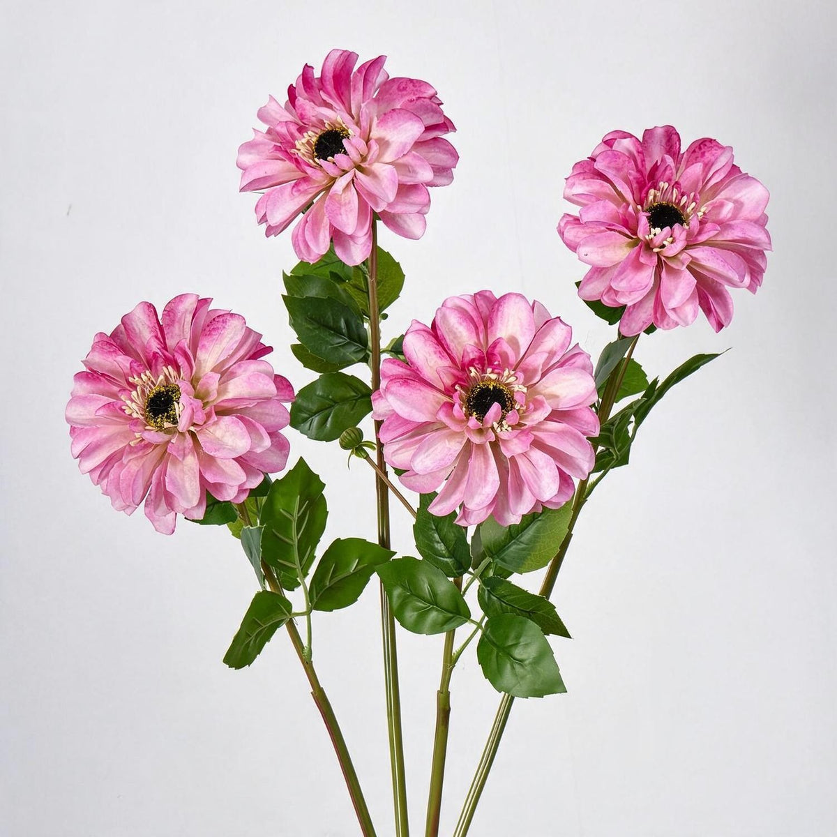 Crisantemo Artificial de Tela Efecto Seda, Tallo Único con 1 Flor, para Bodas, Hogar y Decoración de Escaparates