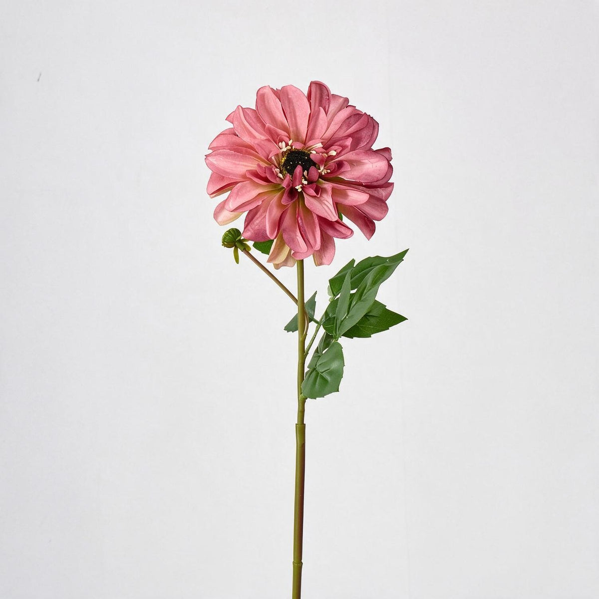 Crisantemo Artificial de Tela Efecto Seda, Tallo Único con 1 Flor, para Bodas, Hogar y Decoración de Escaparates