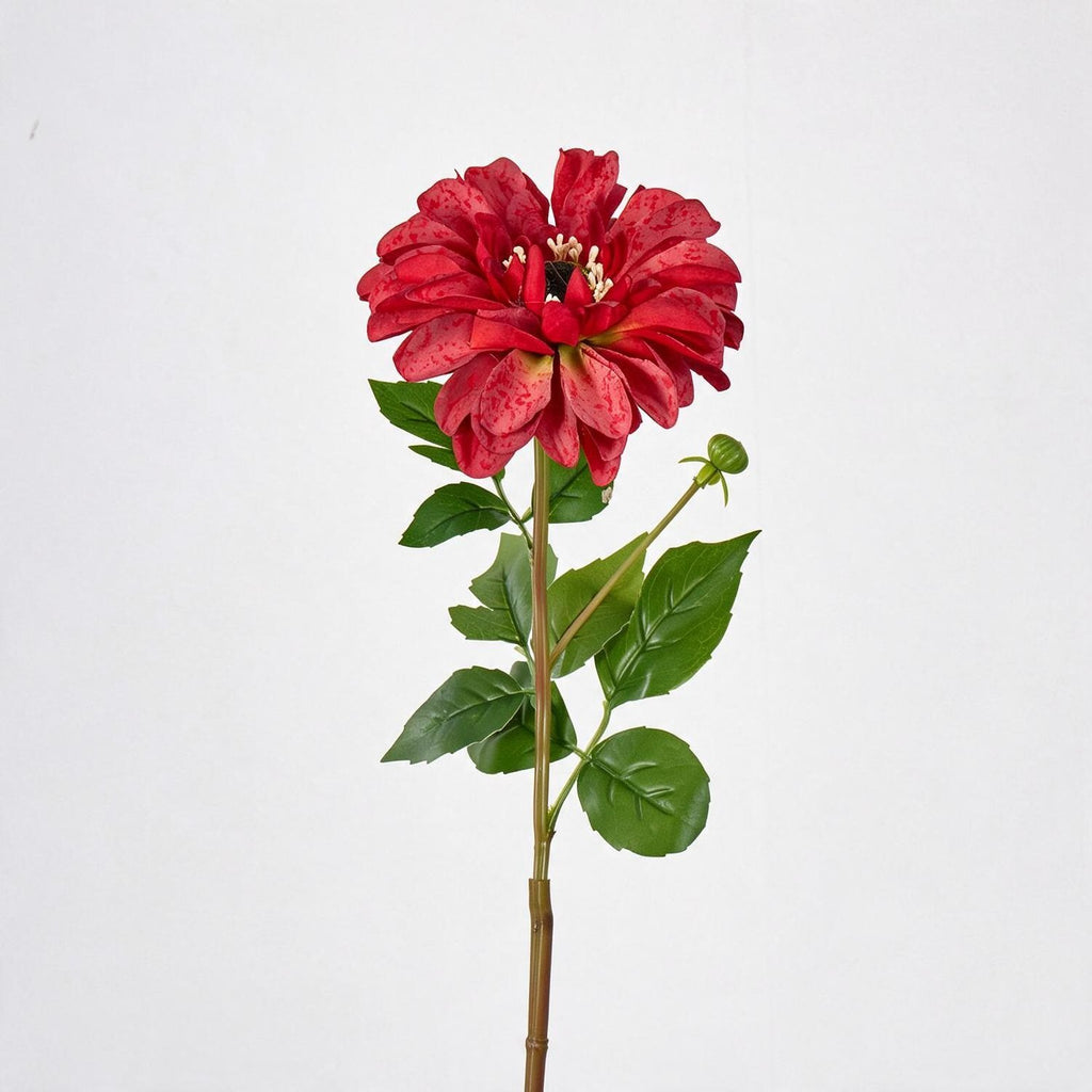 Crisantemo Artificial de Tela Efecto Seda, Tallo Único con 1 Flor, para Bodas, Hogar y Decoración de Escaparates