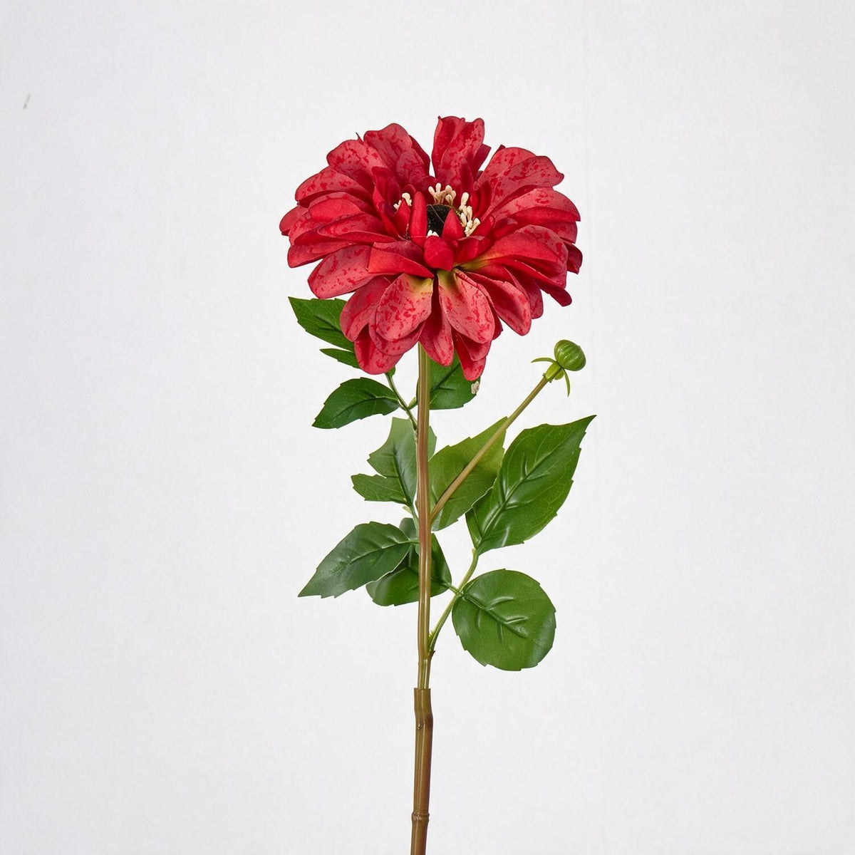 Crisantemo Artificial de Tela Efecto Seda, Tallo Único con 1 Flor, para Bodas, Hogar y Decoración de Escaparates