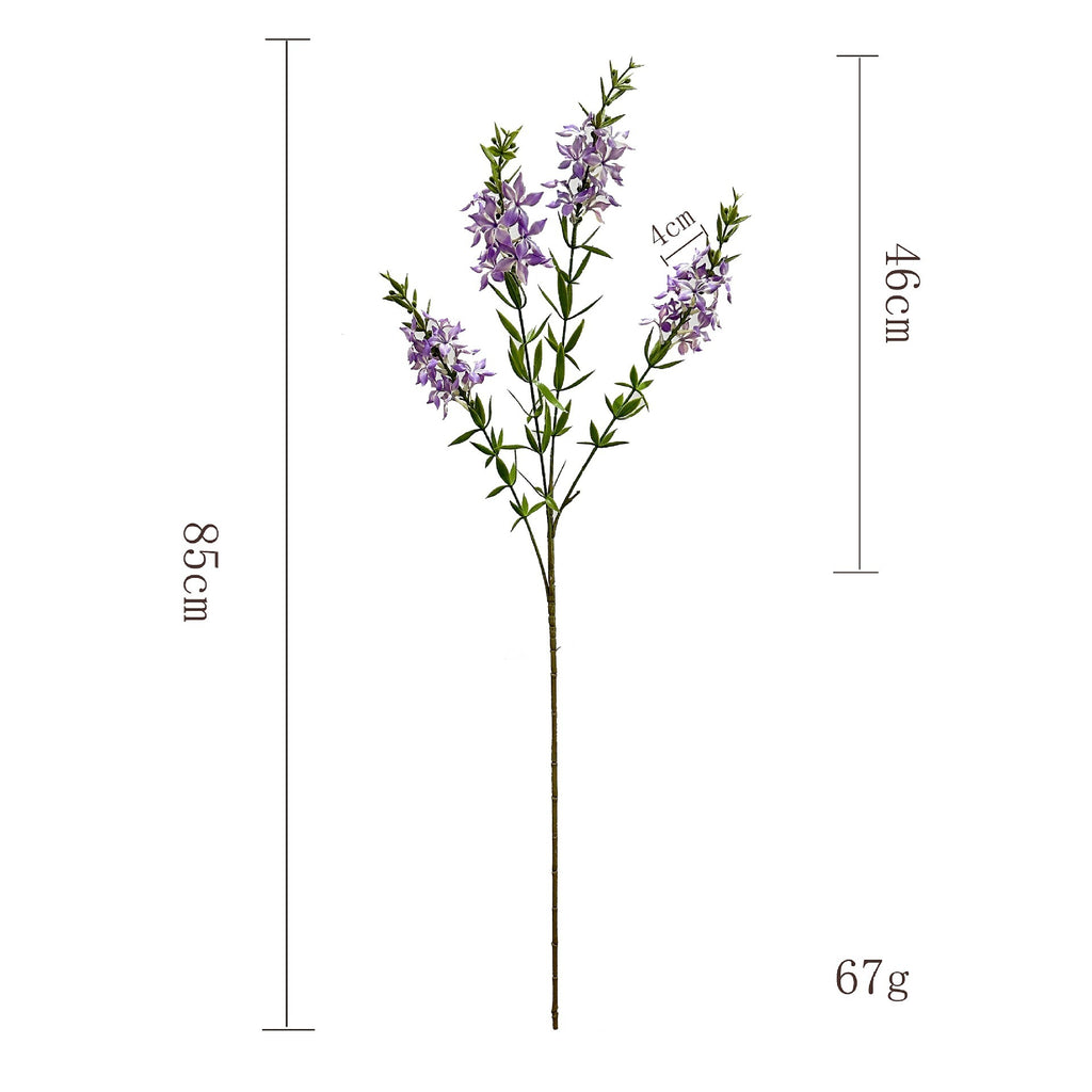 Arbusto de Lilas Artificial, Planta Decorativa de Plástico para Interior y Exterior, Ideal para Bodas, Hogar y Oficina