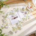 Guirnalda de Buganvilla Artificial Colgante, Enredadera de Plástico con 135 Flores, para Interior, Bodas y Escaparates