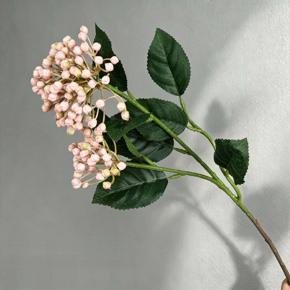 Arbusto de Frutos Silvestres Artificial con 2 Cabezas, Planta Decorativa de Plástico, Hogar, Bodas y Escaparates