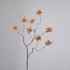 Planta Artificial Cleome (Flor Araña), Ramo con Varias Ramas, para Bodas, Hoteles y Decoración del Hogar
