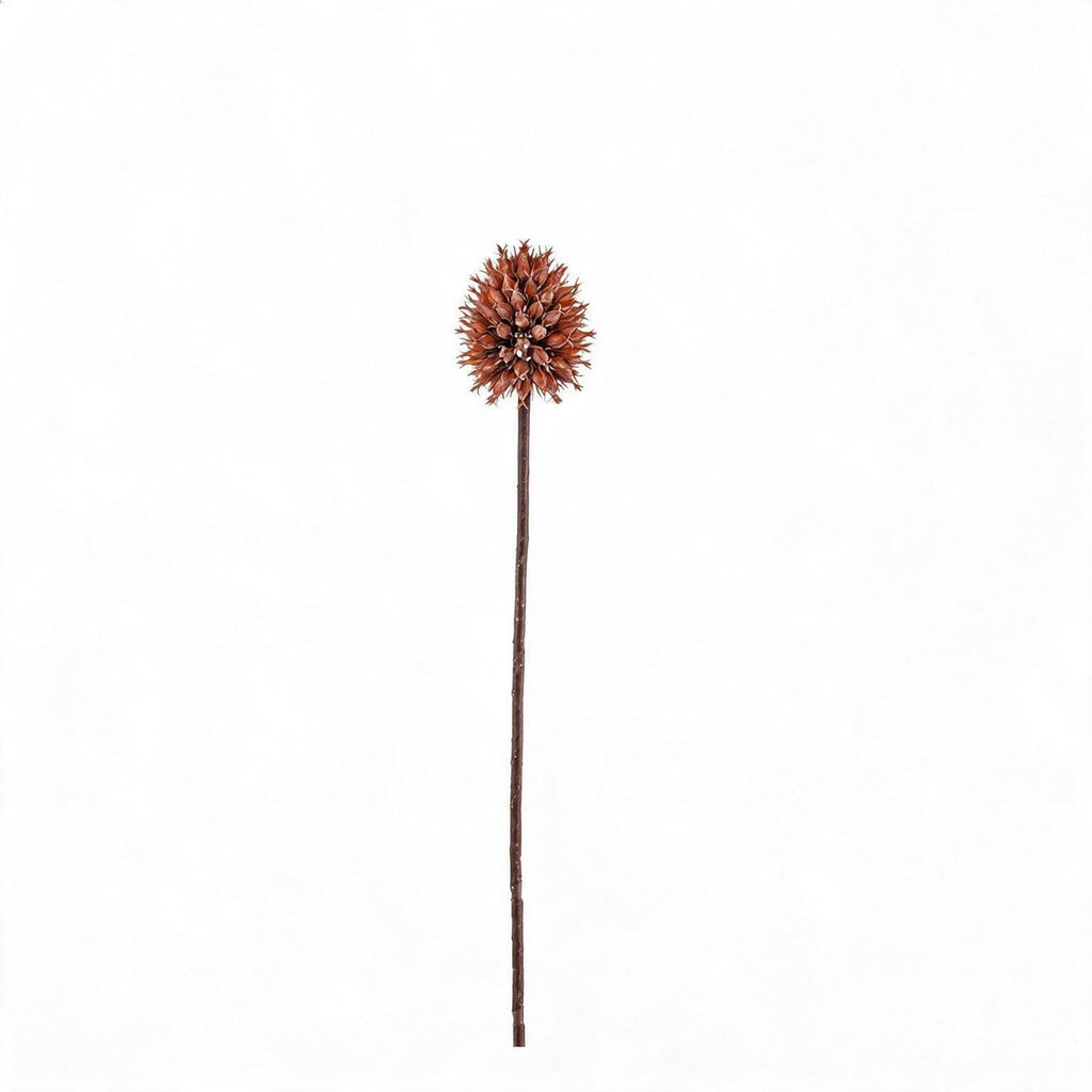 Rama Artificial de Piña Ananas (Cebolla Ornamental), Tallo Único de Plástico PE/PVC, Estilo Ins Moderno para Hogar, Bodas y Eventos