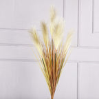 Pampas artificiales con resistencia a los rayos UV de 33" para jardín, balcón y terraza