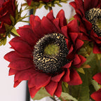 Girasoles artificiales de 17" para bodas y eventos