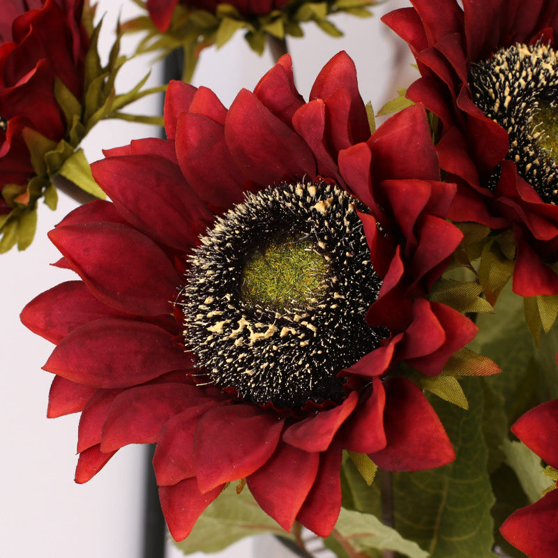 Girasoles artificiales de 17" para bodas y eventos