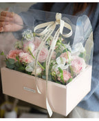 Regalo floral artificial para arreglos florales y proyectos DIY - Light amarillo