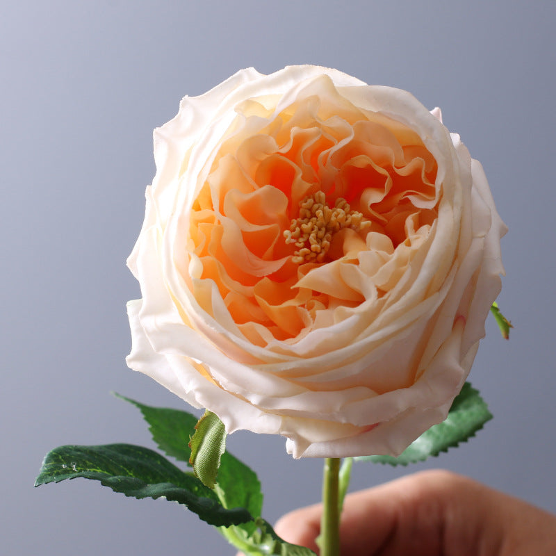 Rosas artificiales con tacto real de 18" para bodas y eventos