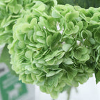 Hortensias artificiales con tacto real de 19" para bodas y eventos - Rosa