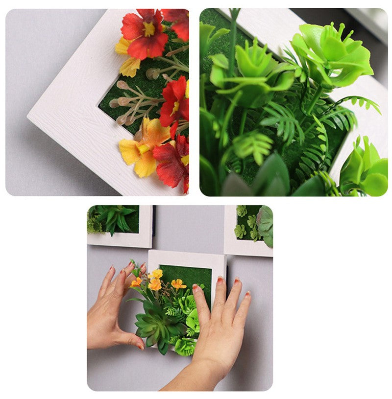 Flores artificiales para decoración de interiores