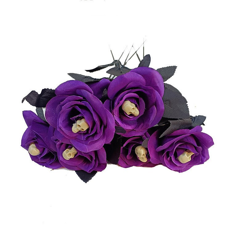 Rosas artificiales de 16" para decoración del hogar