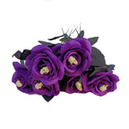 Rosas artificiales de 16" para decoración del hogar