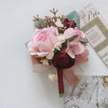 Rosas artificiales de 3" x 3" para bodas y eventos - Boutonnieres05