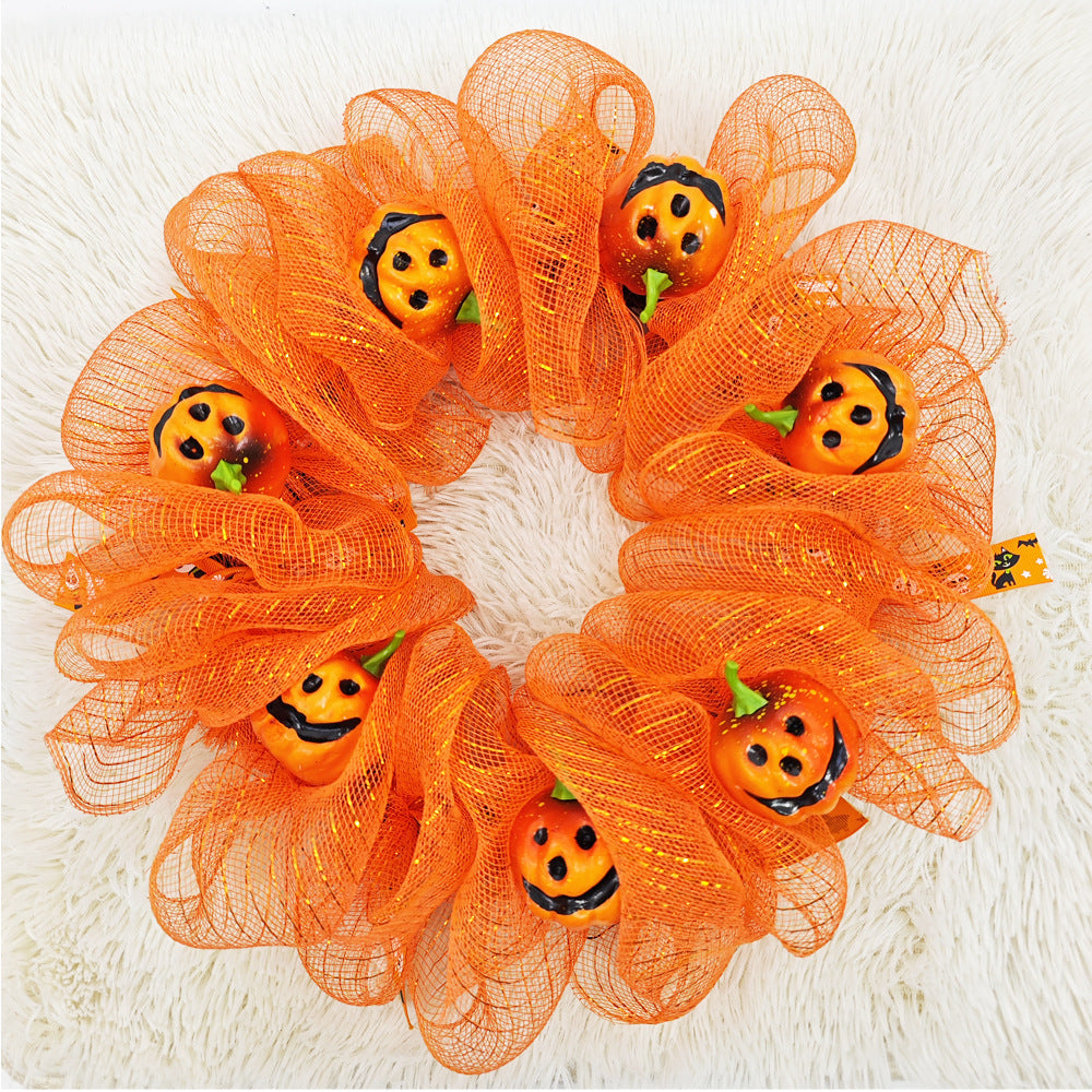 Calabazas artificiales de 17" x 17" para decoración de interiores