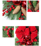 Ramas de pino artificiales de 24" x 11" para decoración navideña