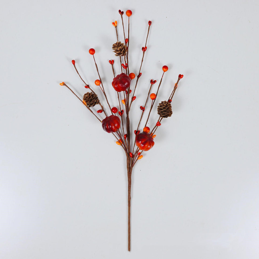 Calabazas artificiales 100 piezas para decoración de otoño