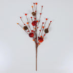 Calabazas artificiales 100 piezas para decoración de otoño