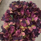 Hortensias artificiales de 18.5" para bodas y eventos