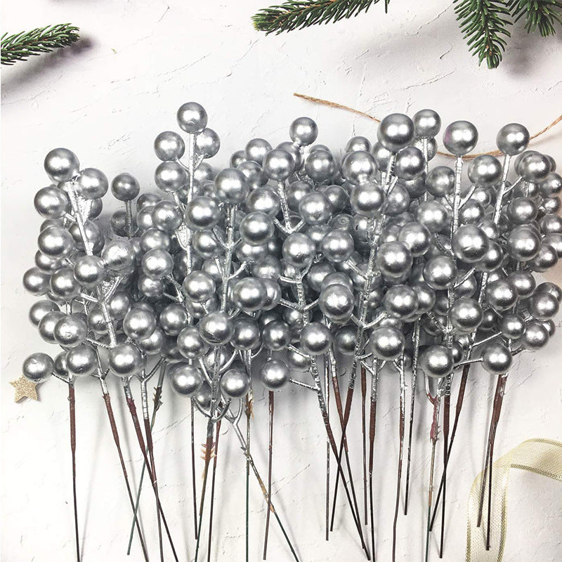 Bayas artificiales de 8" x 2" 20 paquetes para bodas y eventos