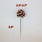 Ramas de pino artificiales de 2" 20 piezas para bodas y eventos
