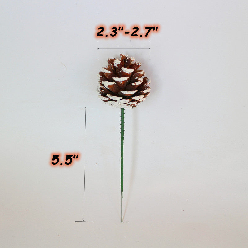 Ramas de pino artificiales de 2" 20 piezas para bodas y eventos