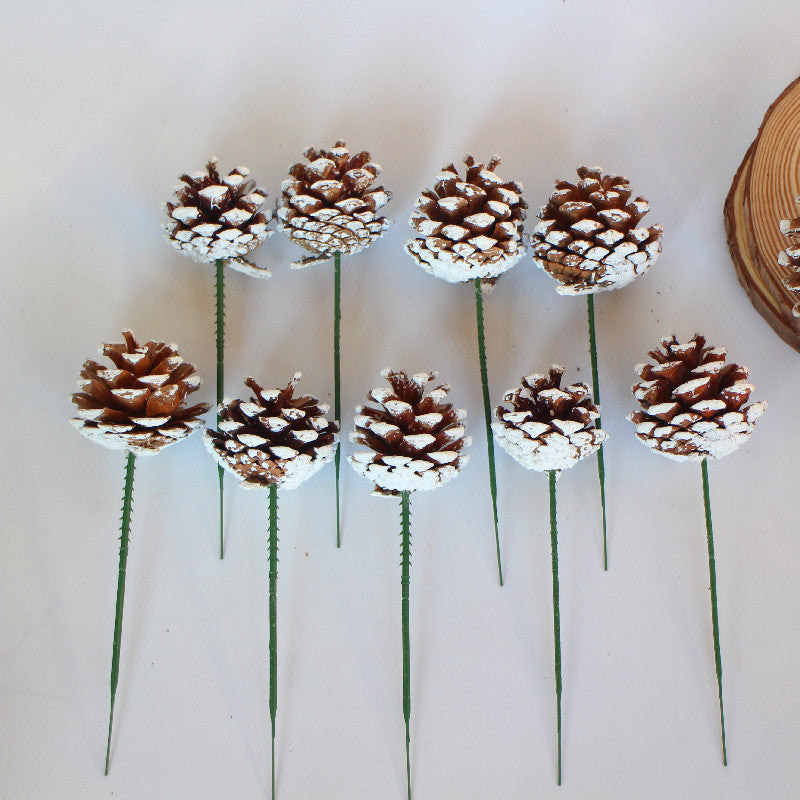 Ramas de pino artificiales de 2" 20 piezas para bodas y eventos