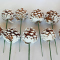Ramas de pino artificiales de 2" 20 piezas para bodas y eventos