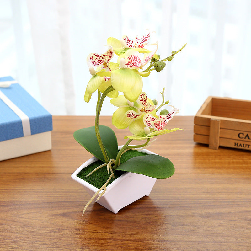 Orquídeas artificiales para jardín, balcón y terraza - Rosa