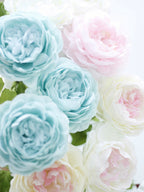 Ranúnculos artificiales de 17" para bodas y eventos