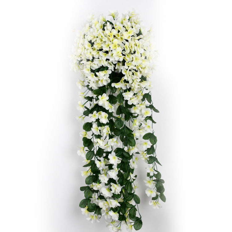 Flores artificiales con resistencia a los rayos UV de 35" x 20" 2 piezas para jardín, balcón y terraza