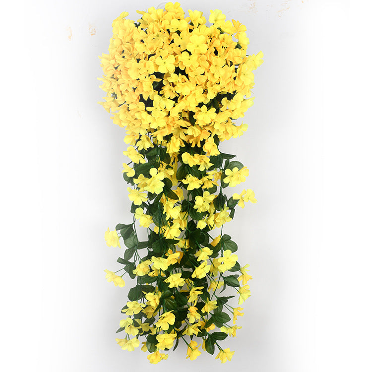 Flores artificiales con resistencia a los rayos UV de 35" x 20" 2 piezas para jardín, balcón y terraza - Fucsia