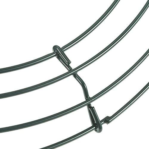 Corona o guirnalda artificial 2 paquetes para jardín, balcón y terraza - 12"