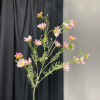 Tallos artificiales de 36.7" para jardín, balcón y terraza - Rosa