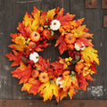 Calabazas artificiales para decoración del hogar