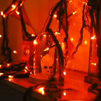 Flores artificiales para decoración del hogar - Naranja