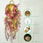 Decoración artificial para jardín, balcón y terraza - 31" Verde
