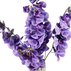 Orquídeas phalaenopsis artificiales con tacto real de 37" para bodas y eventos