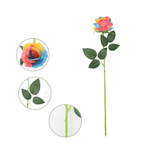 Rosas artificiales de 19" para bodas y eventos