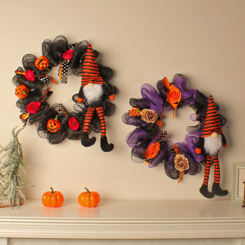 Calabazas artificiales para decoración del hogar - Negro