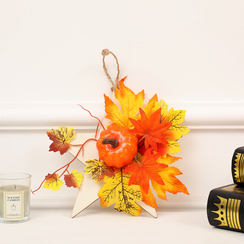 Calabazas artificiales para decoración del hogar