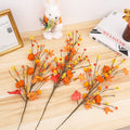 Calabazas artificiales de 19" 3 piezas para decoración de otoño