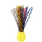 Lirios artificiales de 17" 20 piezas para jardín, balcón y terraza - Naranja